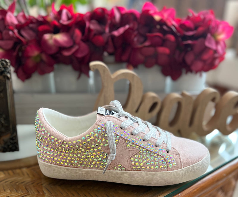 JOANN SOFT PINK-SNEAKERS - Bellasbylola.com